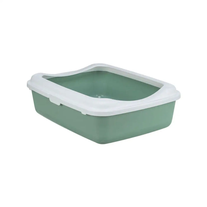 Cat Litter Box Trixie Classic White Green Plastic 37 × 15 × 48 cm - Домашни Животни<<<Дом