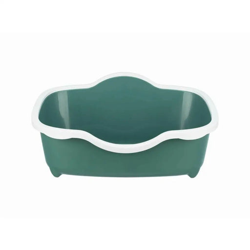 Cat Litter Box Trixie Davio White Green Plastic 56 x 26 x 39 cm - Домашни Животни<<<Дом