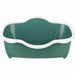 Cat Litter Box Trixie Davio White Green Plastic 56 x 26 x 39 cm - Домашни Животни<<<Дом