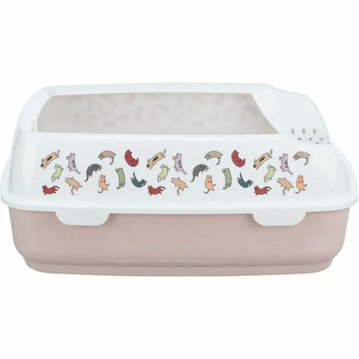 Cat Litter Box Trixie Delio White Lilac Plastic 38 × 20 × 50 cm - Домашни Животни<<<Дом