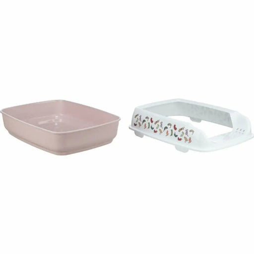 Cat Litter Box Trixie Delio White Lilac Plastic 38 × 20 × 50 cm - Домашни Животни<<<Дом