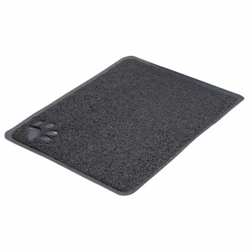 Cat Litter Tray Mat Trixie Anthracite PVC 37 × 45 cm - Домашни Животни<<<Дом Градина<<<BigBuy&&&Здраве и