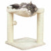 Cat scratching post Trixie Baza Cream Wood Sisal 50 cm - Домашни Животни<<<Дом Градина<<<BigBuy&&&Здраве и