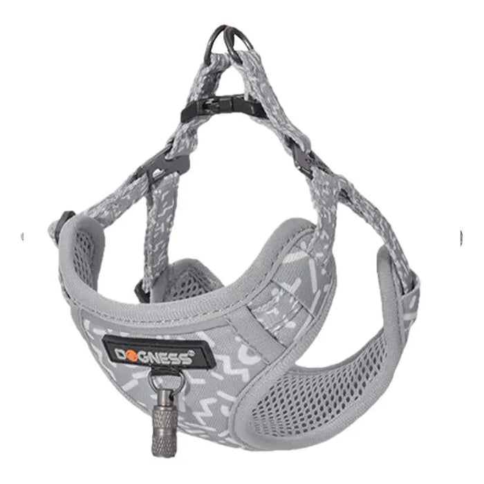 Cat set Dogness harness and leash 1,5m (Light Grey) - Walking and transportation<<<Pets<<<InnproXML