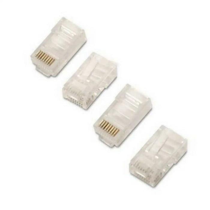Category 5 UTP RJ45 Connector NANOCABLE 10.21.0102-100 100 pcs Transparent - Компютър Кабели и адаптери<<<Компютри|