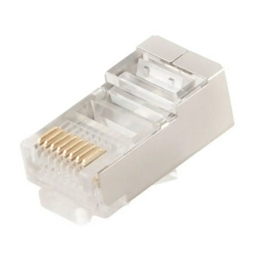 Category 6 FTP RJ45 Connector GEMBIRD PLUG5SP - Компютър Кабели и адаптери<<<Компютри| Електроника<<<BigBuy&&&Мрежови