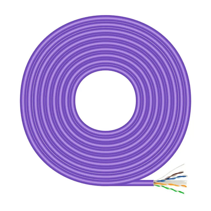 Category 6 Hard UTP RJ45 Cable Aisens A135-0748 Violet 305 m - Компютър Кабели и адаптери<<<Компютри|