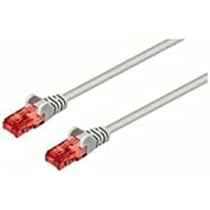 Category 6 Hard UTP RJ45 Cable NIMO Grey 5 m - Компютър Кабели и адаптери<<<Компютри| Електроника<<<BigBuy&&&Мрежови