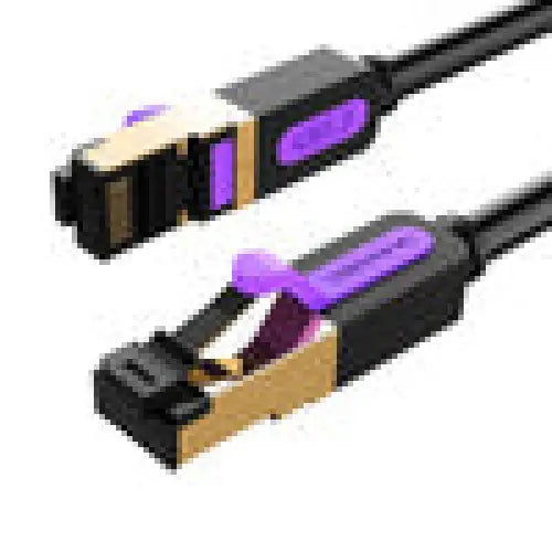 Category 7 SFTP Network Cable Vention ICDBN 15m Black - Network cables<<<Cables<<<IT Accessories<<<InnproXML&&&Компютър
