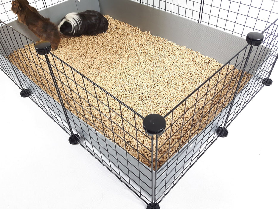 C&C modular cage one-storey 4x2 + Loft 2x1 + Black ramp