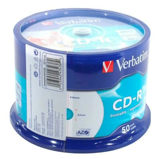 CD-R Verbatim 700 MB 52x (4 Units) - Електроника Звук<<<Компютри| Електроника<<<BigBuy&&&CD и DVD<<<Електроника