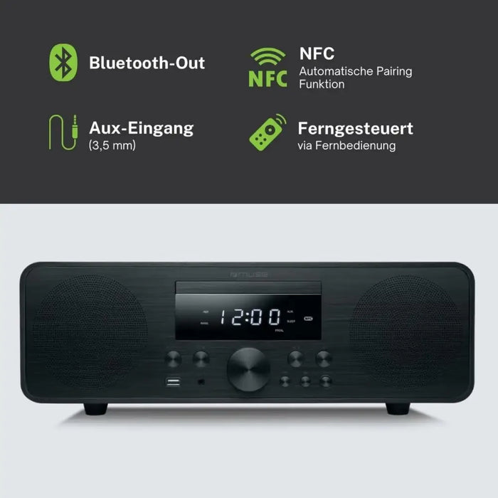 CD Radio Muse M880FBC 80W - Електроника Звук<<<Компютри| Електроника<<<BigBuy&&&Музикално оборудване<<<Електроника
