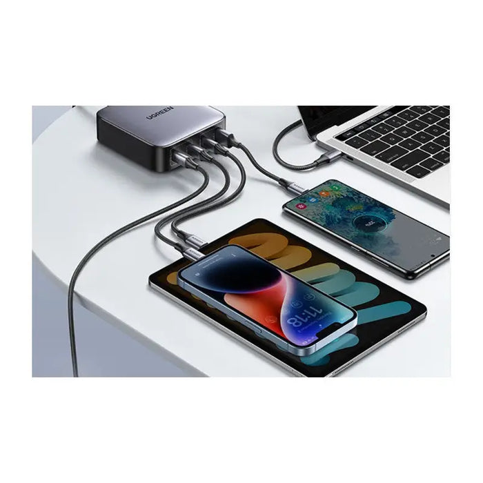 CD328 DESK CHARGER 220V 3xUSB-C,1xUSB-A,100W UGREEN - Зарядни устройства<<<Аксесоари за мобилни устройства и