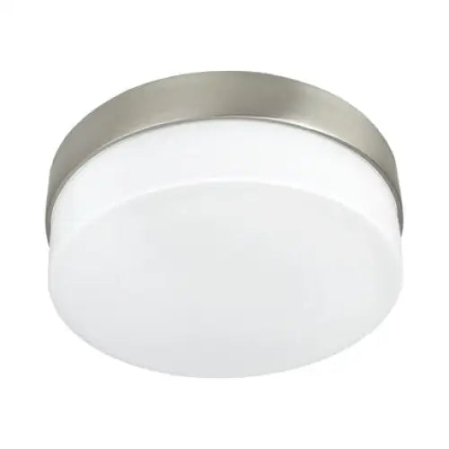 CEILING LAMP 2XE27 28CM IP44 SATIN NICKEL LIGHTEX PAMELA - Влагозащитени осветителни тела<<<Външно