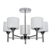 Ceiling Light Activejet AJE-MIRA 5P White Silver Metal 40 W 47,5 x 34 x 47,5 cm - Лампи<<<Декорация и Осветление<<<Дом