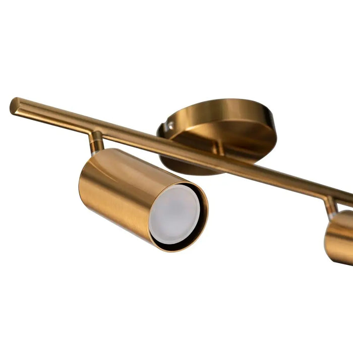Ceiling Light Activejet AJE-SPECTRA 2P Gold Golden Metal 40 W - Лампи<<<Декорация и Осветление<<<Дом