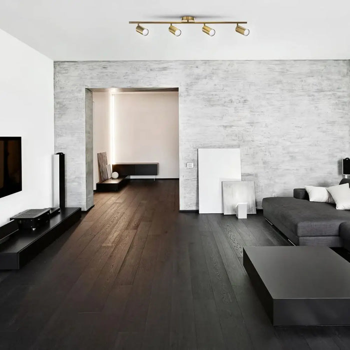 Ceiling Light Activejet AJE-SPECTRA 4P Gold Golden Metal 40 W - Лампи<<<Декорация и Осветление<<<Дом