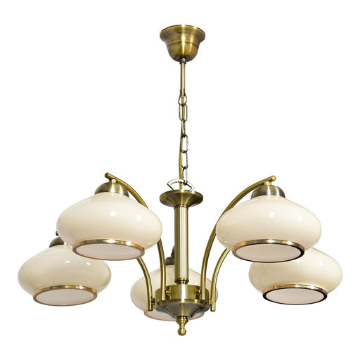 Ceiling Light Activejet Rita Metal Glass 40 W 230 V - Лампи<<<Декорация и Осветление<<<Дом Градина<<<BigBuy&&&Ceiling