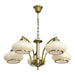 Ceiling Light Activejet Rita Metal Glass 40 W 230 V - Лампи<<<Декорация и Осветление<<<Дом Градина<<<BigBuy&&&Ceiling