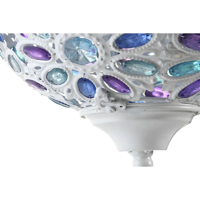 Ceiling Light DKD Home Decor 28 x 28 x 44 cm Metal White Multicolour 50 W - Декорация и Осветление<<<Дом