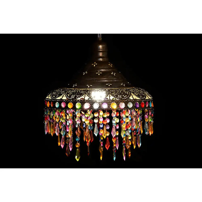 Ceiling Light DKD Home Decor 37 x 37 x 38 cm Golden Metal Multicolour 50 W - Декорация и Осветление<<<Дом