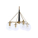 Ceiling Light DKD Home Decor 50 x 50 x 144 cm Crystal Golden Metal 50 W - Декорация и Осветление<<<Дом
