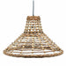 Ceiling Light DKD Home Decor 56 x 56 x 34 cm Brown Rattan 50 W - Декорация и Осветление<<<Дом