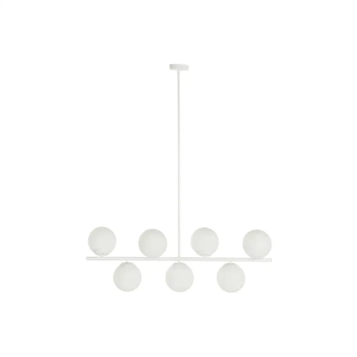 Ceiling Light DKD Home Decor 98 x 45 x 30 cm Crystal Metal White 50 W - Декорация и Осветление<<<Дом