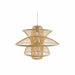 Ceiling Light DKD Home Decor Bamboo (50 x 50 x 37 cm) - Декорация и Осветление<<<Дом