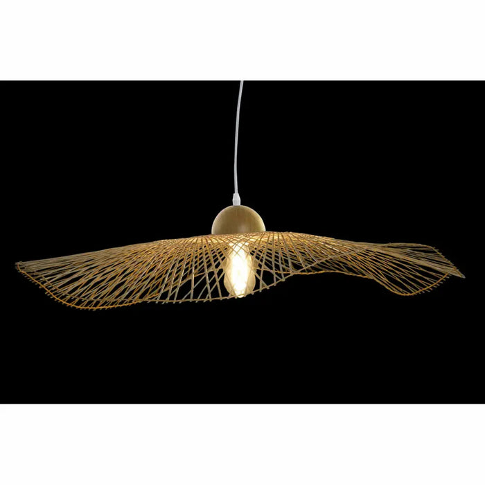 Ceiling Light DKD Home Decor Bamboo Sunhat (88 x 88 x 17 cm) - Декорация и Осветление<<<Дом