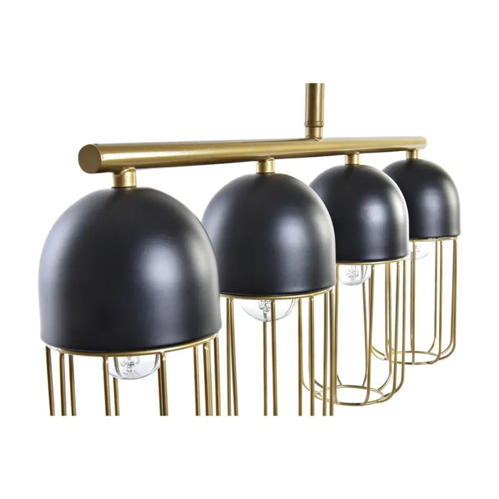 Ceiling Light DKD Home Decor Black Golden 220 V 50 W (60 x 11 x 26 cm) - Декорация и Осветление<<<Дом