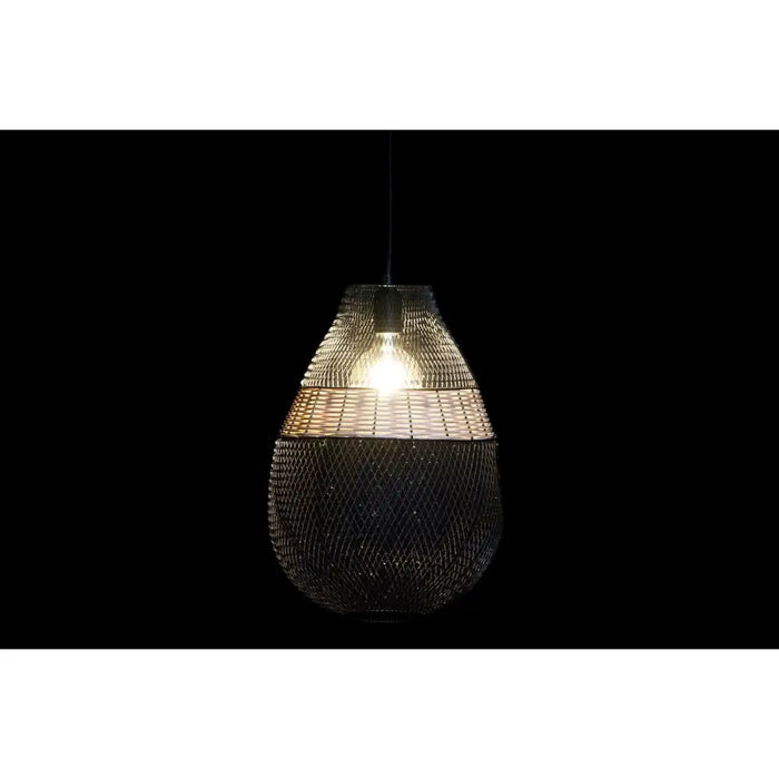 Ceiling Light DKD Home Decor Black Metal Brown 50 W 32 x 32 x 43 cm - Декорация и Осветление<<<Дом