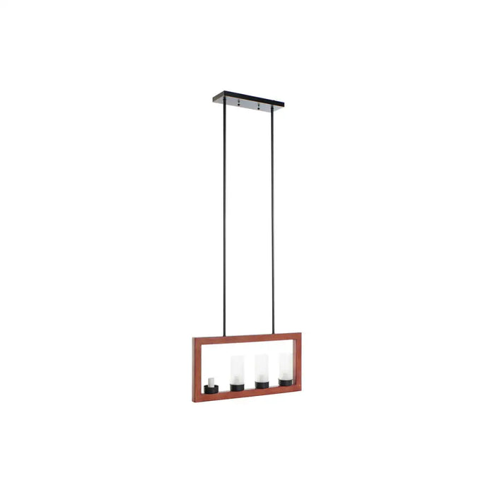 Ceiling Light DKD Home Decor Brown Aluminium Crystal (52 x 6 x 26 cm) - Декорация и Осветление<<<Дом