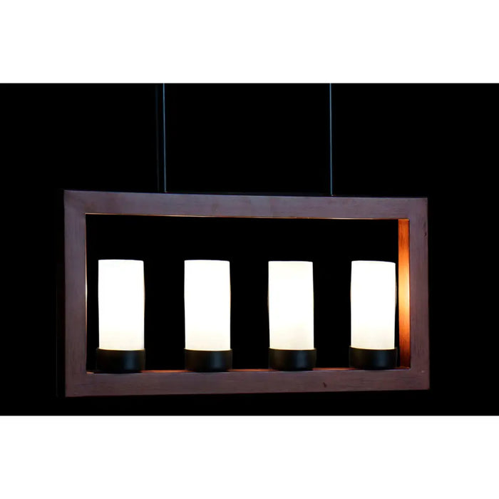 Ceiling Light DKD Home Decor Brown Aluminium Crystal (52 x 6 x 26 cm) - Декорация и Осветление<<<Дом