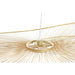 Ceiling Light DKD Home Decor Brown Bamboo 50 W 100 x 100 x 25 cm - Декорация и Осветление<<<Дом