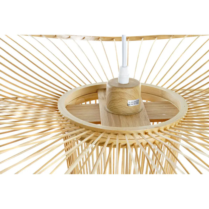 Ceiling Light DKD Home Decor Brown Bamboo 50 W 60 x 60 x 28 cm - Декорация и Осветление<<<Дом