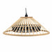 Ceiling Light DKD Home Decor Brown Bamboo 50 W (60 x 60 x 21 cm) - Декорация и Осветление<<<Дом