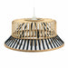 Ceiling Light DKD Home Decor Brown Black Bamboo 50 W 60 x 60 x 30 cm 60 x 60 x 25 cm - Декорация и Осветление<<<Дом