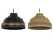 Ceiling Light DKD Home Decor Brown Black Cream Metal 50 W 39 x 39 x 22 cm (2 Units) - Декорация и Осветление<<<Дом