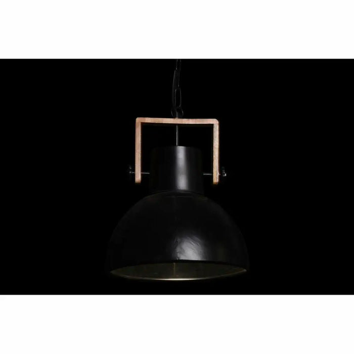 Ceiling Light DKD Home Decor Brown Black Metal Mango wood 50 W 40 x 40 x 49 cm - Декорация и Осветление<<<Дом