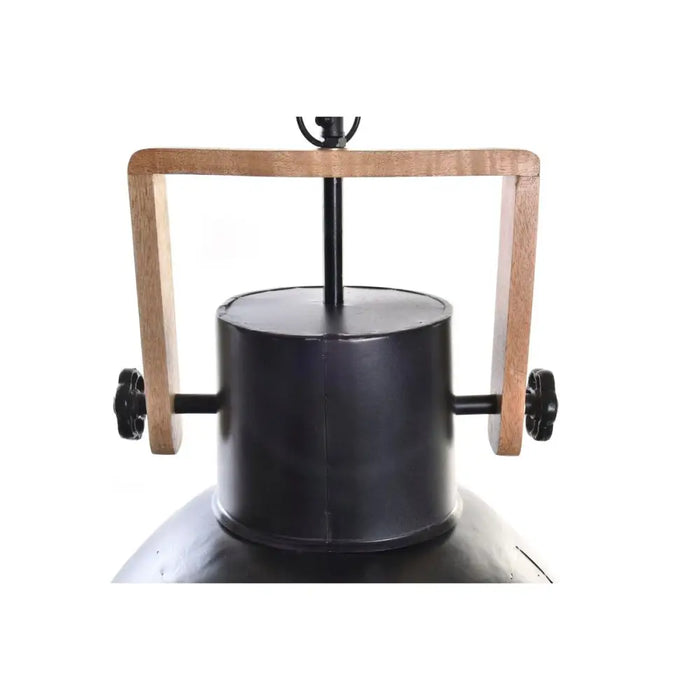 Ceiling Light DKD Home Decor Brown Black Metal Mango wood 50 W 40 x 40 x 49 cm - Декорация и Осветление<<<Дом