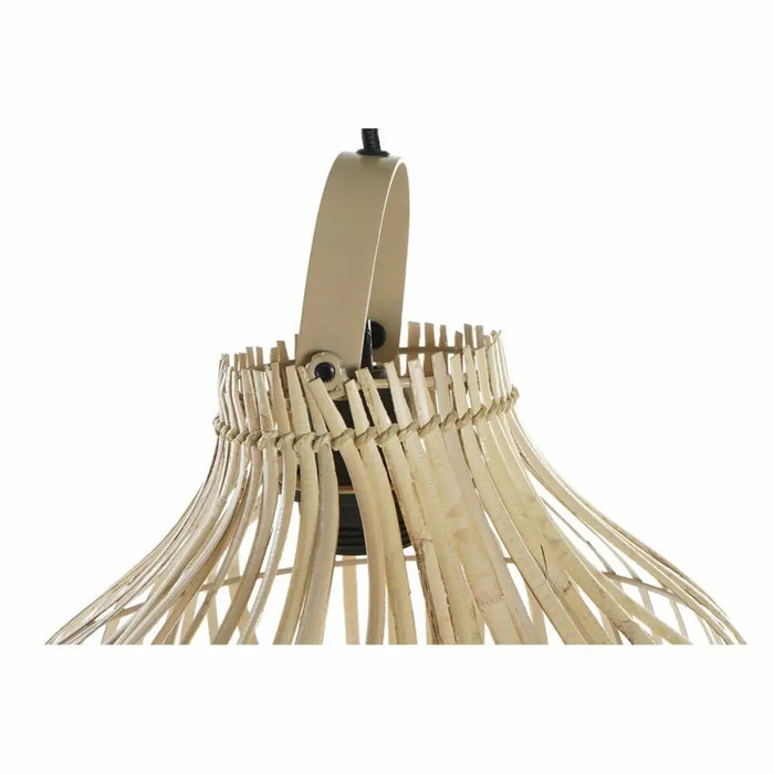 Ceiling Light DKD Home Decor Brown Multicolour Metal wicker 50 W Urban 220 V 30 x 30 x 29 cm - Декорация и