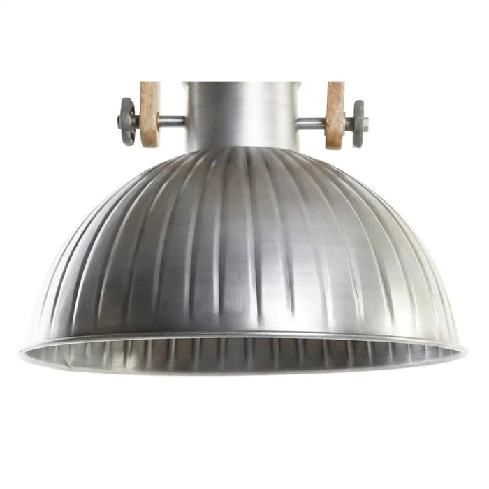 Ceiling Light DKD Home Decor Brown Silver Iron Mango wood 50 W 41 x 41 x 40 cm - Декорация и Осветление<<<Дом