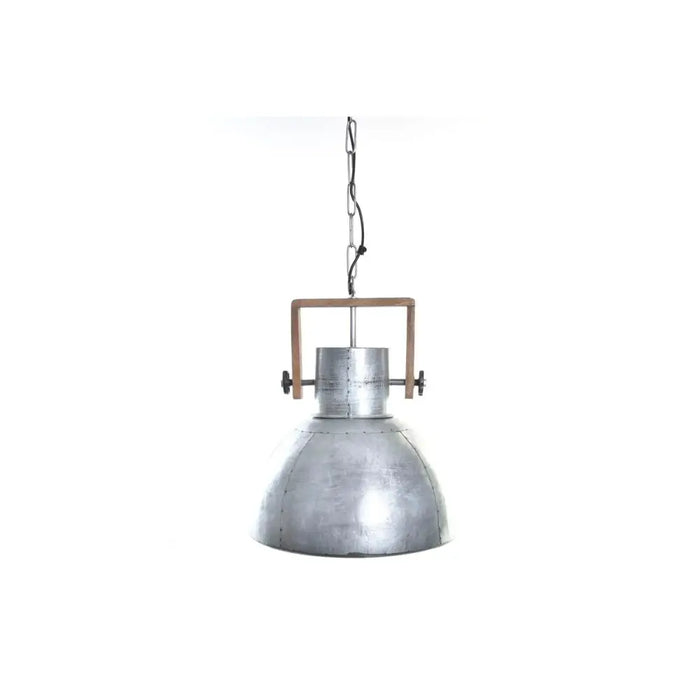 Ceiling Light DKD Home Decor Brown Silver Metal Mango wood 50 W 40 x 40 x 50 cm - Декорация и Осветление<<<Дом