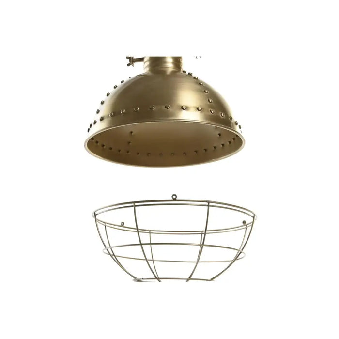 Ceiling Light DKD Home Decor Golden 50 W (43 x 43 x 61 cm) - Декорация и Осветление<<<Дом