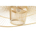 Ceiling Light DKD Home Decor Natural Bamboo 50 W 80 x 80 x 29 cm - Декорация и Осветление<<<Дом