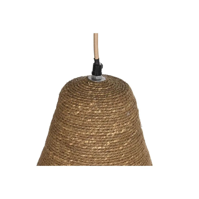 Ceiling Light DKD Home Decor Natural Iron 50 W Jute (44 x 44 x 67 cm) - Декорация и Осветление<<<Дом