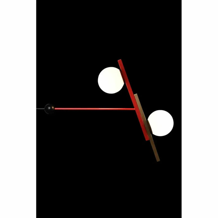 Ceiling Light DKD Home Decor Red Black Golden White (64 x 20 x 120 cm) - Декорация и Осветление<<<Дом