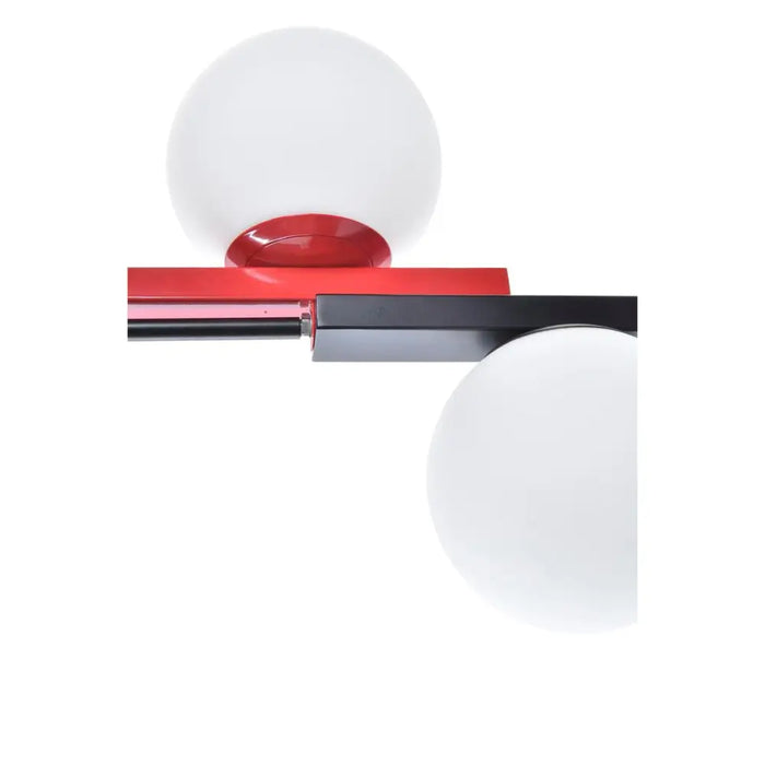 Ceiling Light DKD Home Decor White Black Red Metal Crystal 40 W 44 x 44 x 120 cm - Декорация и Осветление<<<Дом