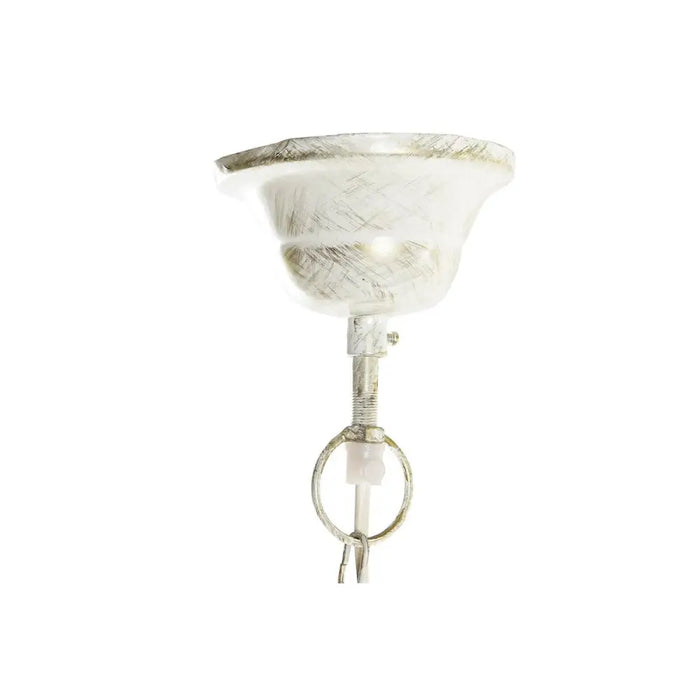 Ceiling Light DKD Home Decor White Golden Iron 50 W 51 x 51 x 38 cm - Декорация и Осветление<<<Дом